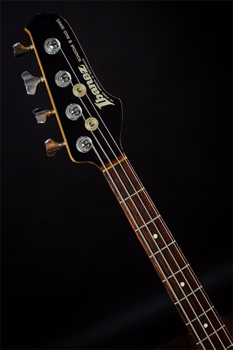 Ibanez 1986 Roadster II Bass RB650 Black MOD - Basse électrique