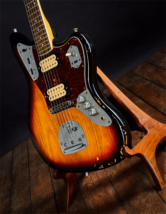 Fender 2012 Kurt Cobain Signature Jaguar Road Worn Relic MEX - Guitare électrique