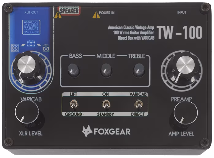 Foxgear TW-100 - Amplificateur a transistor pour guitare