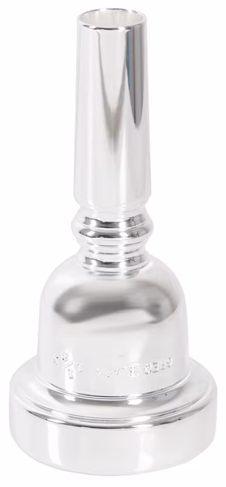 Greg Black 1 7/16G Regular, Silver - Embout pour trombone