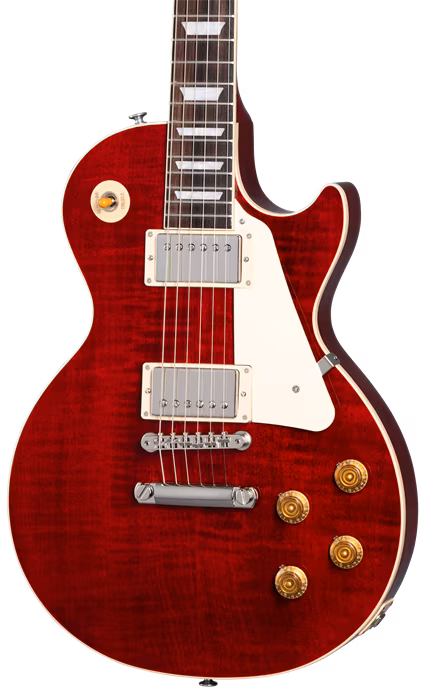 Gibson Les Paul Standard 50s Figured Top 60s Cherry - Guitare électrique