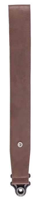 D'Addario Comfort Leather Auto Lock Guitar Strap Brown - Sangle de guitare
