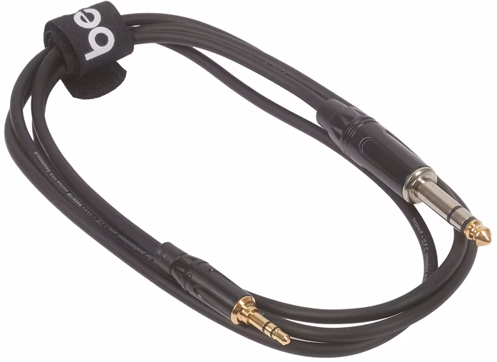 Bespeco ROCKIT Stereo Cable Jack 3,5 TRS - Jack TRS 1,5 m - Câble de connexion