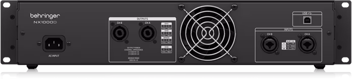 Behringer NX1000D - Amplificateurs de puissance