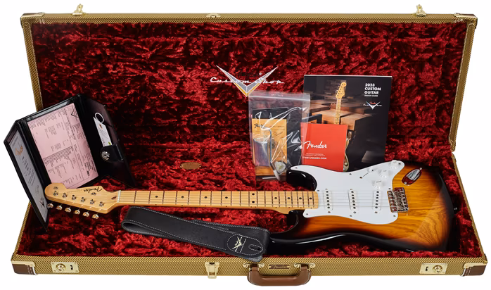 Fender Custom Shop 55 Stratocaster NOS 2TSB s.n. R130158 - Guitare électrique