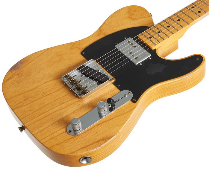 Fender Custom Shop 51 Loaded CuNiFe Telecaster Masterbuilt David Brown Heavy Relic - Guitare électrique