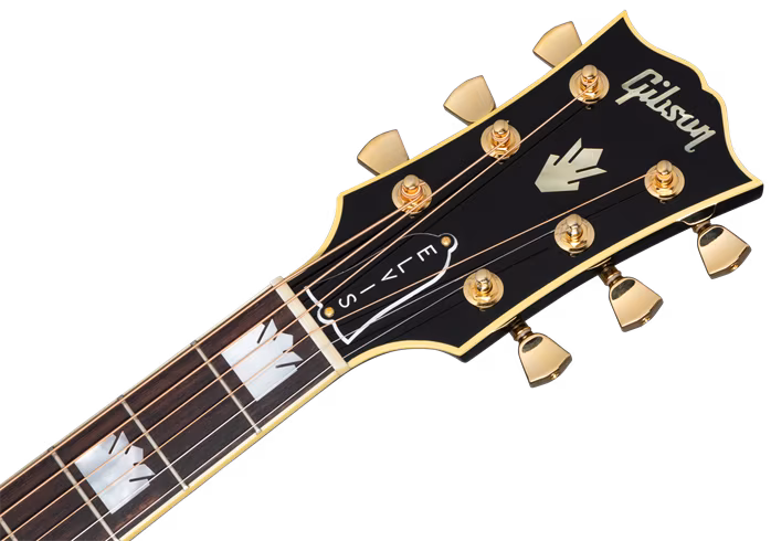 Gibson Custom Shop Elvis SJ-200 Ebony - Guitare électroacoustique