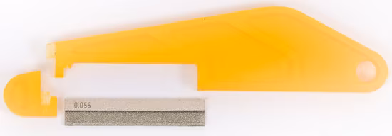 Music Nomad Diamond Coated Nut File - .065” - Lime