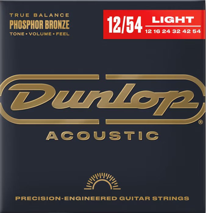 Dunlop DAP1254 - Cordes en métal pour guitare acoustique