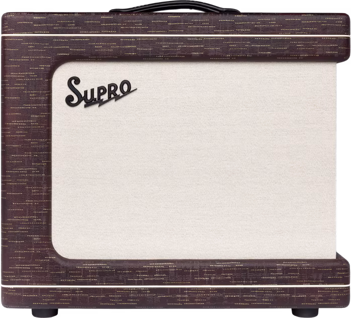 Supro Delegate Custom Burgundy Gold Scandia - Combo pour guitare