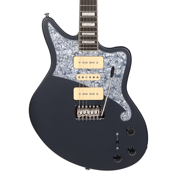 D'Angelico Premier Bedford Bob Weir Signature Matte Stone - Guitare électrique