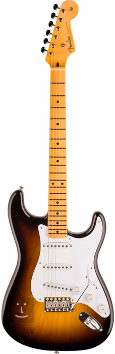Fender Custom Shop 70th Anniversary 54 Stratocaster NOS Wide-Fade 2-Color Sunburst - Guitare électrique