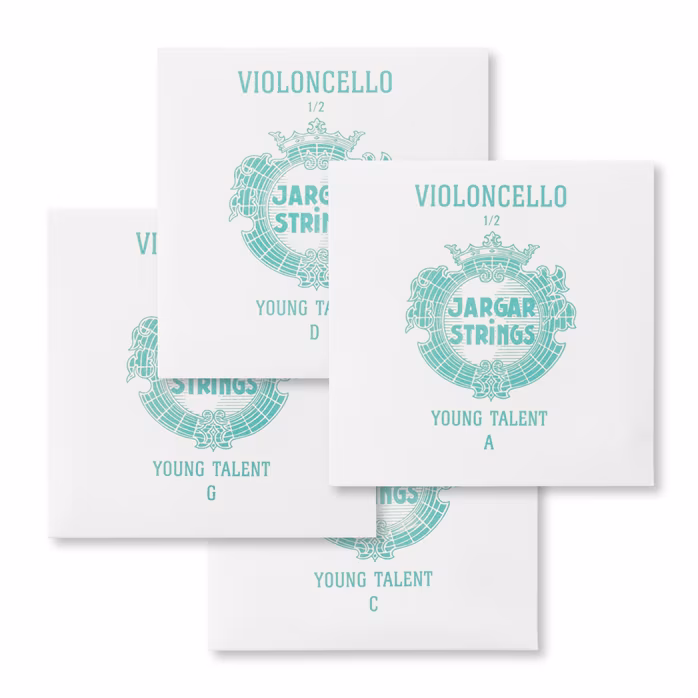 Jargar Violoncello Young Talent 1/2, Blue, Ball, Set - Cordes pour violoncelle