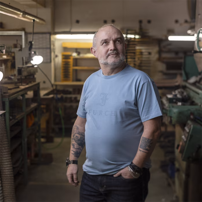 Furch Blue T-shirt XL - T-shirt