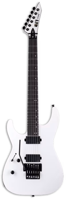 ESP LTD M-1000 Snow White LH - Guitare électrique gaucher