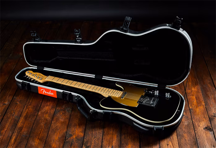 Fender 2009 American Deluxe Telecaster Montego Black - Guitare électrique