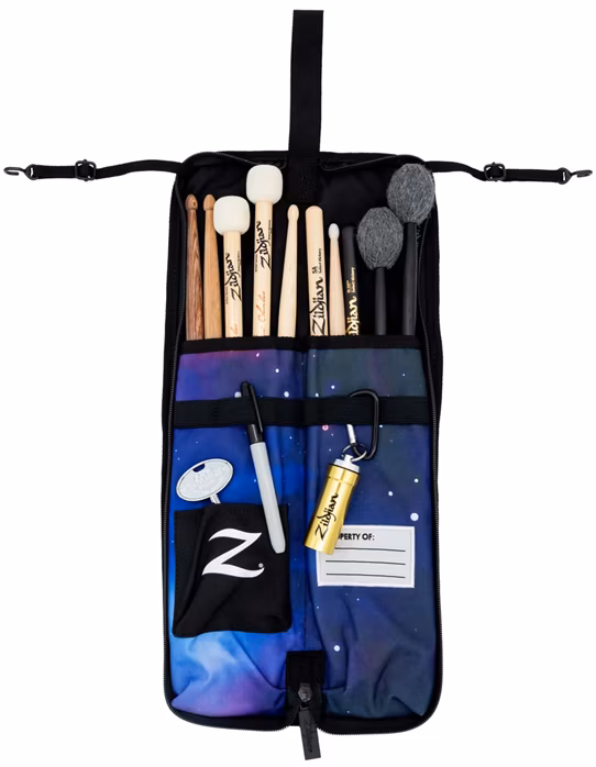 Zildjian Student Mini Stick Bag Purple Galaxy - Étui pour baguettes
