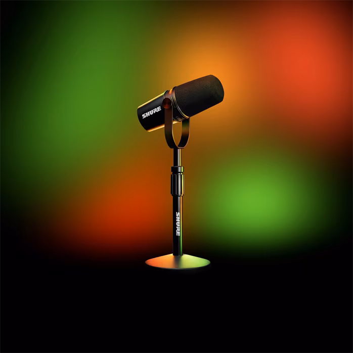 Shure MV7+ Podcast Kit - Micro dynamique USB