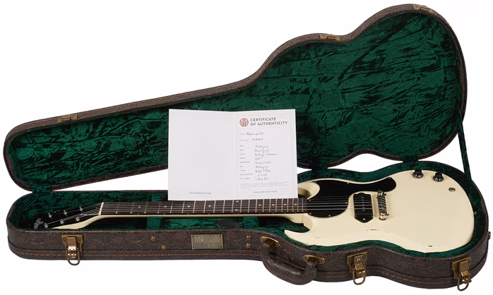 Maybach Albatroz 65 Vintage Cream Aged - Guitare électrique