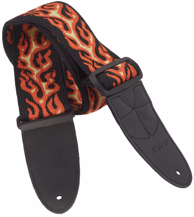 Amumu Red Flame Strap - Sangle de guitare