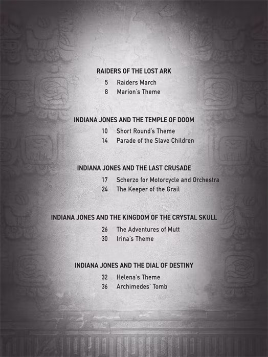 MS Indiana Jones Piano Solo Collection - Partitions pour piano