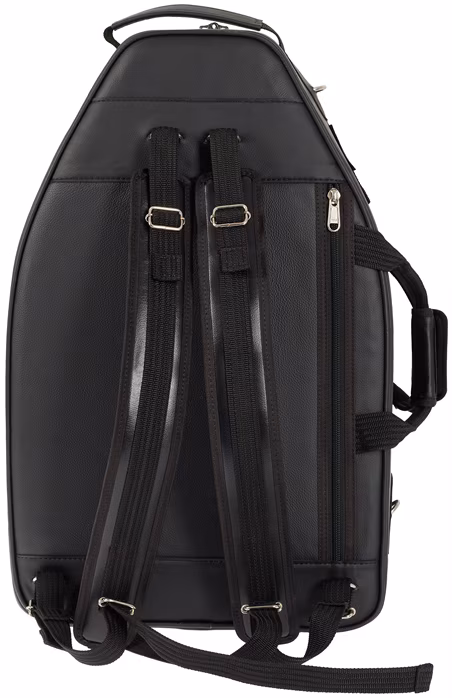 Marcus Bonna MB-5XL, Black Leather - Housse pour cor d'harmonie