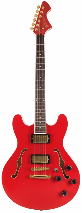 Jolana Tornado II SB SD GH RW BCG - Guitare semi acoustique