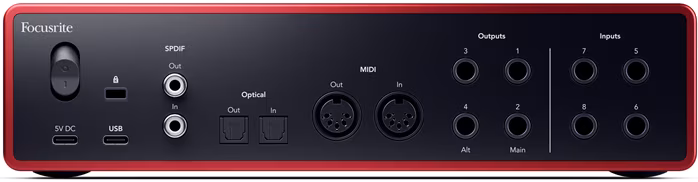 Focusrite Scarlett 18i16 4th Gen (déballé) - USB Audio Interface