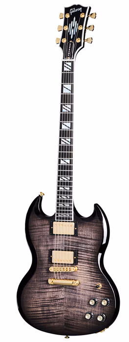 Gibson SG Supreme Translucent Ebony Burst - Guitare électrique