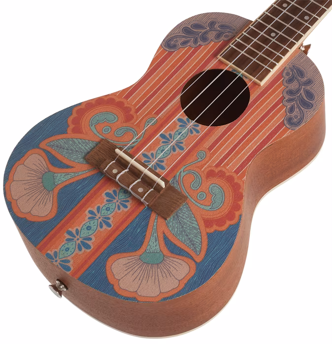 Bamboo U-23 Vintage - Ukulélé acoustique