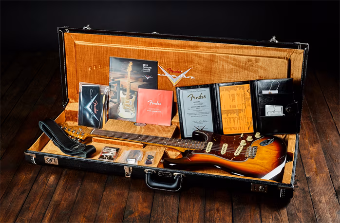 Fender Custom Shop 2023 Stratocaster American Custom RW NOS - Guitare électrique