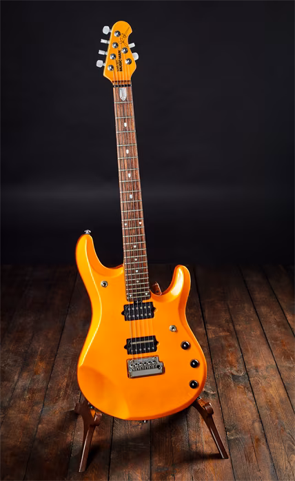 Music Man 2007 Petrucci JP6 Piezo Desert Gold - Guitare électrique