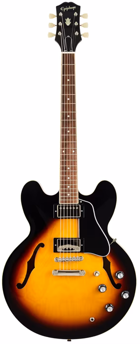 Epiphone ES-335 Vintage Sunburst - Guitare semi acoustique