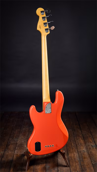 Fender Custom Shop 2010 Custom Classic Jazz Bass 4 Fiesta Red - Basse électrique