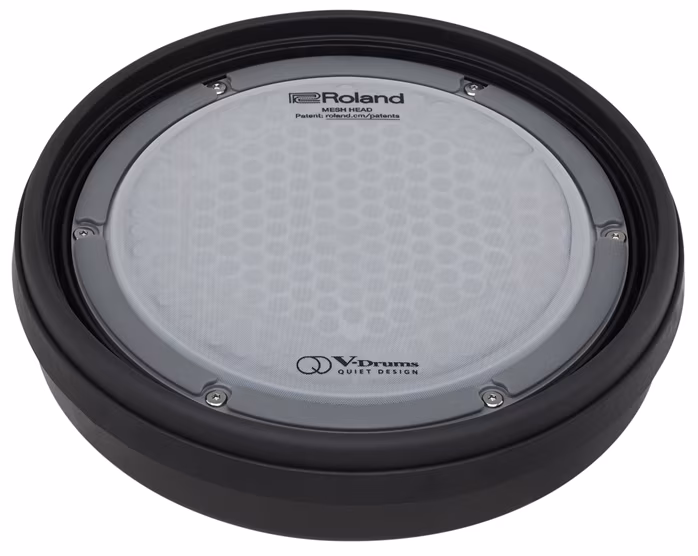 Roland PDQ-8S Quiet Design Digital Snare Pad - Pad pour batterie électrique