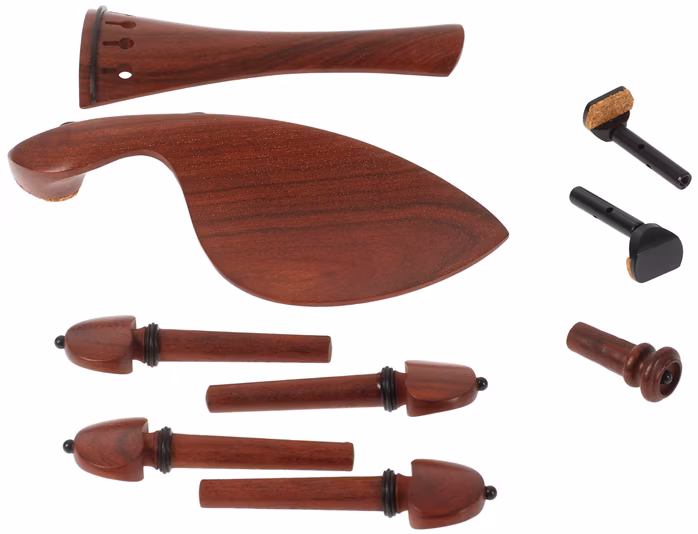 Bacio Instruments Violin Sandalwood Premium Fittings - Ensemble d’accessoires