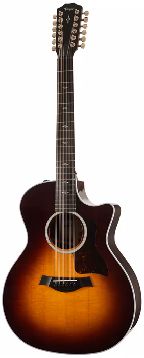 Taylor 454ce-R Tobacco Sunburst - Guitare électroacoustique a douze cordes