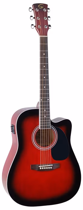 Soundsation YELLOWSTONE-DNCE-RDS - Guitare électroacoustique