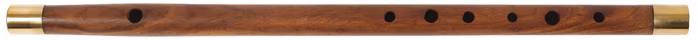 Clarke C Fife Rosewood Brass Fix Rings - Flute