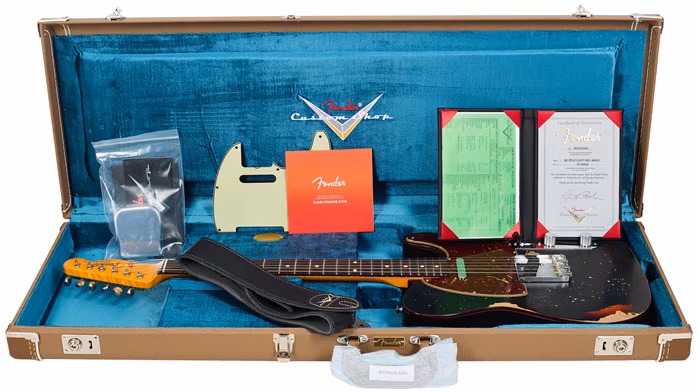 Fender Custom Shop 60 Telecaster Masterbuilt Greg Fessler Relic - Guitare électrique