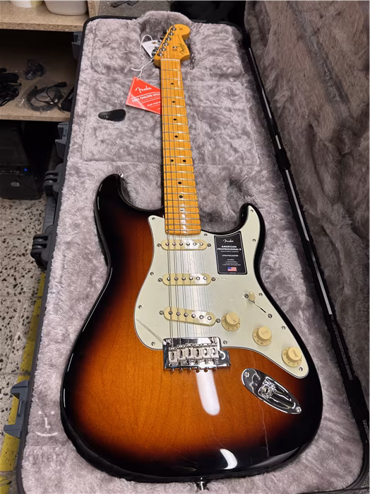 Fender American Professional II Stratocaster MN 2CS (déballé) - Guitare électrique