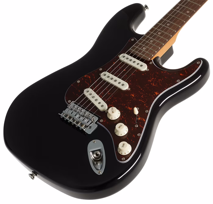 Blond STR-2 BK (utilisé) - Guitare électrique