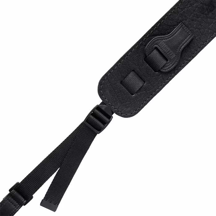 Richter Luxury Bullneck Wild Black - Sangle de guitare