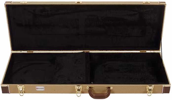 Razzor Woodline Electric Tweed - Coffret pour guitare électrique