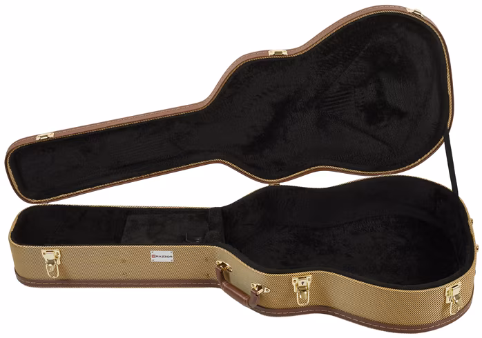 Razzor Woodline Dreadnought Tweed - Coffret pour guitare acoustique