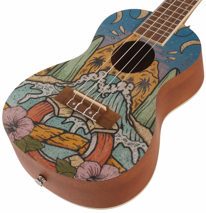 Bamboo U-23 COOL BEACH-S - Ukulélé acoustique