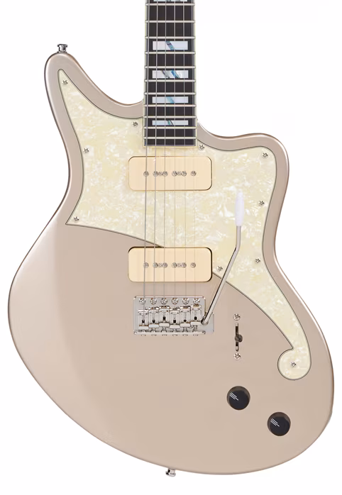 D'Angelico Deluxe Bedford Desert Gold - Guitare électrique