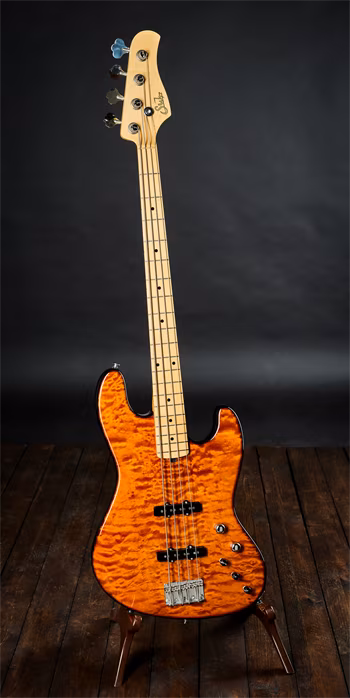 Suhr 2011 Classic J Quilt Maple Top - Basse électrique