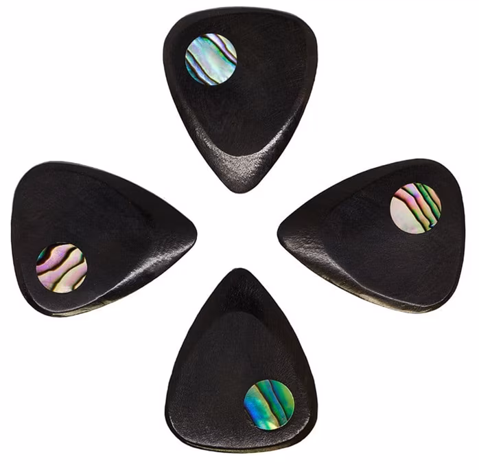 Timber Tones Planet Tones Paua Abalone 4-Packs - Médiators