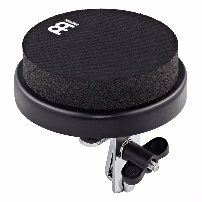 Meinl 4" Bass Drum Mounted Pad - Black - Pad d'entraînement